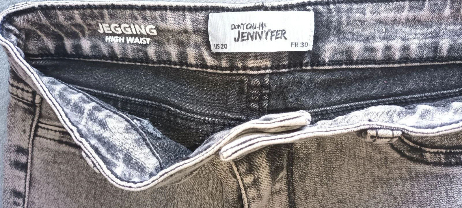 Jegging cintura alta – photo 3